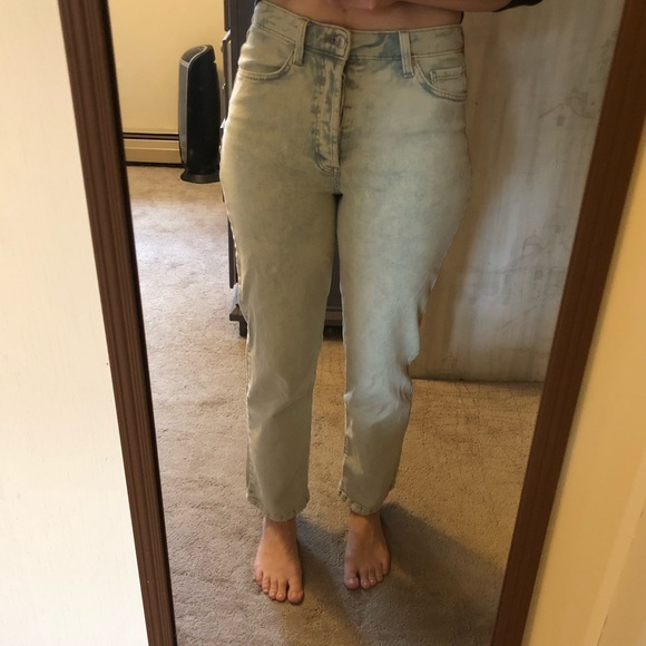 Straight leg high rise jeans - Picture 2 of 10